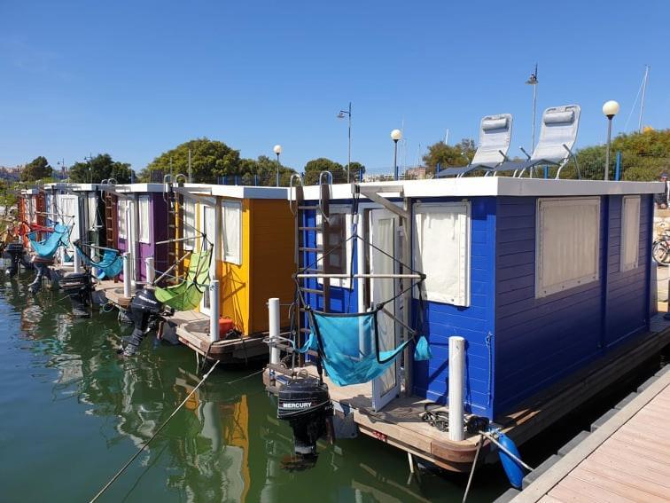 Houseboat Cagliari Hotel Luaran gambar